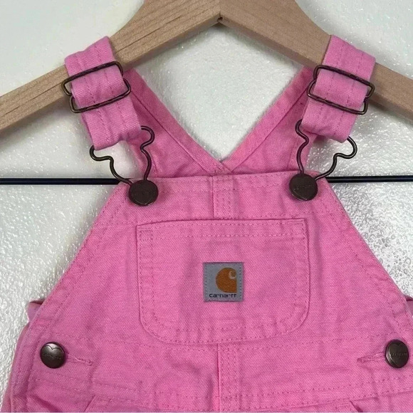 Baby Girl Carhartt Overalls - Picture 4 of 5